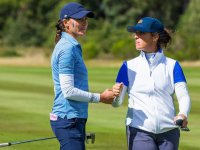 Justine Dreher et Manon Mollé, european golf team championship